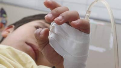 Enfermedad. Los niños son los más afectados. Foto: Gilberto Sierra