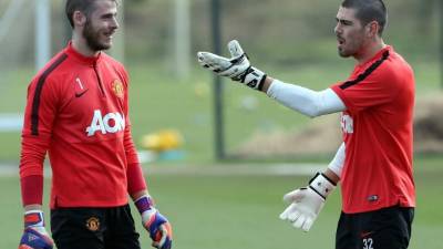 David de Gea está en la lista del Manchester United en Champions pero Víctor Valdés no.