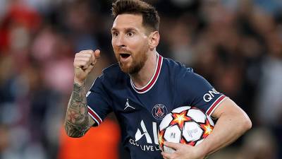 Lionel Messi llegó a tres goles en la presente edición de la Liga de Campeones de Europa.