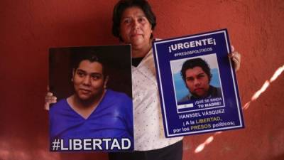 Lilliam Ruiz, madre de un periodista preso.