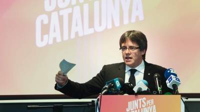 Desde Bélgica, Carles Puigdemont envía un mensaje a sus coterráneos para no abandonar el sueño independentista catalán.