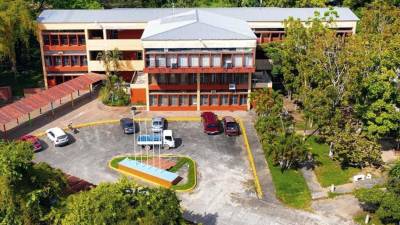 En la instantánea una foto aérea del instituto Franklin Delano Roosevelt.