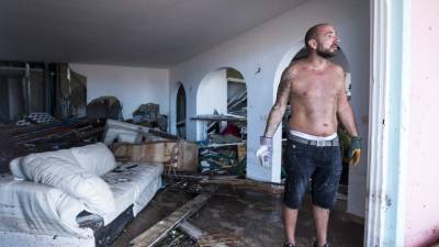 Varias islas de las Antillas Menores fueron arrasadas por el feroz huracán Irma.