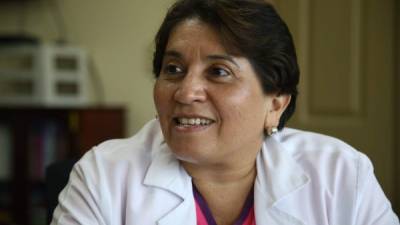 Doctora. Suyapa Figueroa es la presidenta del Colegio Médico.