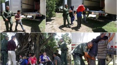 Una llamada alertó a las autoridades, quienes llegaron a tiempo de evitar otra tragedia como la ocurrida a finales de julio, cuando un incidente similar dejó 10 migrantes muertos.