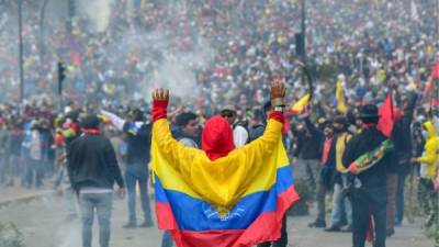 El movimiento indígena ecuatoriano, que estuvo tras el derrocamiento popular de tres gobiernos entre 1997 y 2005, pretende hacer sentir su fuerza este miércoles en Quito.