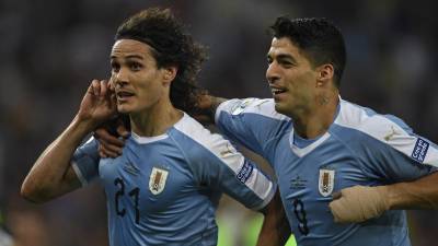 Luis Suárez y Edinson Cavani<b> </b>son algunos de los referentes para la selección uruguaya.