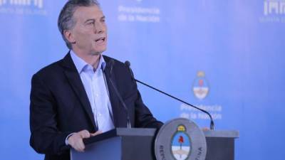 Mauricio Macri, presidente de Argentina. EFE.
