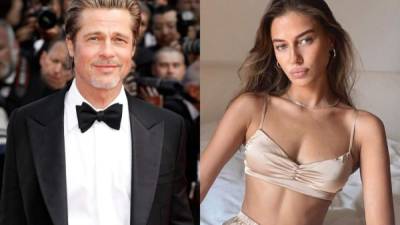 El actor Brad Pitt y modelo Nicole Poturalski fueron captados juntos en Francia.