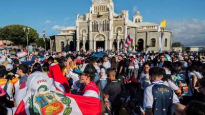 Jóvenes católicos de todo el mundo participarán en la JMJ organizada por primera vez en Centroamérica./AFP.