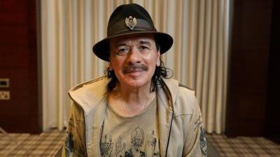 El músico mexicano Carlos Santana.