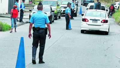 En la colonia El Pedregal la presencia policial fue nula.