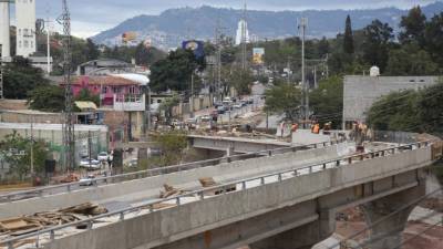La obra avanza sin contratiempos.