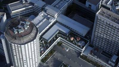 Vista general del hospital de 'La Paz', desde la Torre Espacio. EFE/Archivo