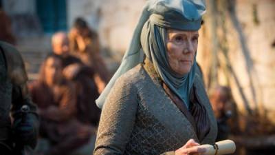 Diana Rigg dio vida a la maquiavélica Olenna Tyrell en 'Juego de tronos'.