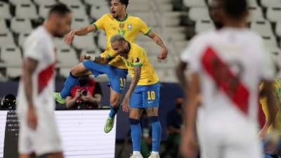 La selección brasileña busca el bicampeonato en la Copa América. Foto EFE.