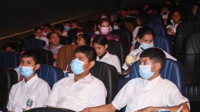 La actividad fue organizada por la maestra Rocío Cubías y el apoyo de la Alcaldía de San Pedro Sula.
