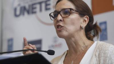 Imagen de archivo de la directora regional adjunta de ONU Mujeres para las Américas y el Caribe, Lara Blanco. EFE/Archivo