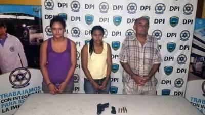 Los integrantes de la banda 'La Wata' detenidos en El Progreso.