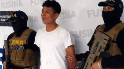 Henry Ariel Hernández Pineda (21), alias 'Checho'.