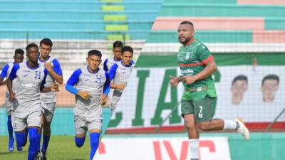 Emil fue una de las leyendas de equipo Verdolaga que engalanó el show de está tar de San Pedro Sula.