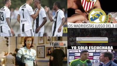 El Real Madrid dejó escapar la oportunidad de ser líder de España y fue goleado 3-0 por el Sevilla por lo que las redes sociales han estallado con crueles memes contra el club merengue.