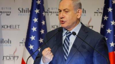 El primer ministro de Israel Benjamin Netanyahu. Foto: AFP