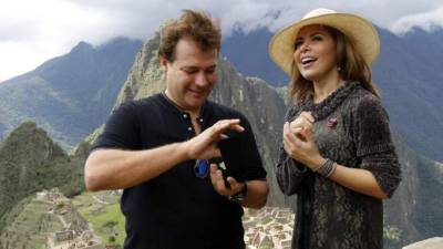 Armando Gómez y Gloria Trevi