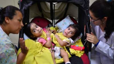 Tras varios años internadas en el hospital, hoy por fin han sido dadas de alta.