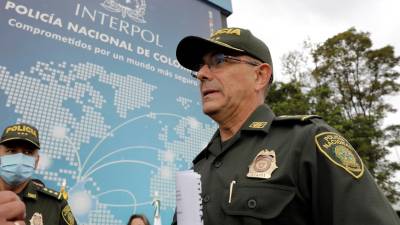 El director de la Policía Nacional de Colombia general Jorge Luis Vargas. Foto de archivo.