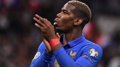 Paul Pogba cuenta con 26 años de edad y de los mediocampistas más destacados en el mundo. Foto AFP.