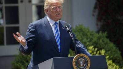 El presidente de EEUU, Donald Trump. EFE/Archivo