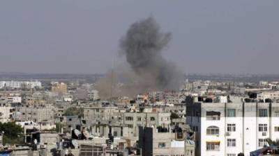 Al menos un palestino murió en los ataques, indicó el ministerio de Salud gazatí. EFE/Archivo