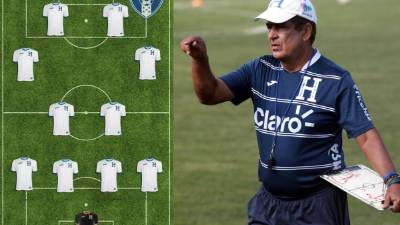 Jorge Luis Pinto está preparando los últimos detalles para el primer partido del repechaje de la Selección de Honduras contra Australia y ya tiene una idea del 11 titular que usará.