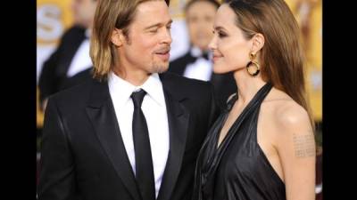 La pareja de Hollywood, Brad Pitt y Angelina Jolie, se demuestran amor en todo momento.