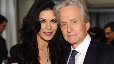La pareja de esposos Catherine Zeta Jones y Michael Douglas.
