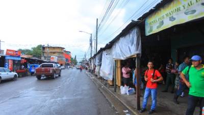 Los predios, que actualmente están ocupados por los vendedores están ubicados en la 1 avenida en un sector conocido como La Tara.