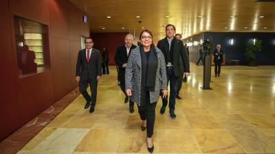 Llegada de Xiomara Castro a España, donde se reunirá con el presidente del Gobierno y con el Rey Felipe IV.