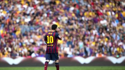 Es la primera vez que Messi habla de su salida del Barcelona, pese a haber renovado su contrato recientemente con los azulgranas.