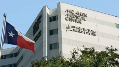 El inmigrante fue trasladado al Centro Médico de McAllen donde falleció a causa de un 'fallo masivo' en el corazón./Twitter.