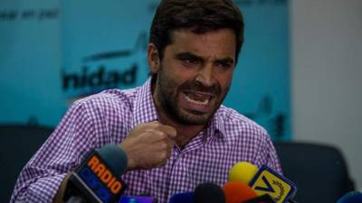 En la imagen, el diputado opositor Juan Andrés Mejías. EFE/Archivo