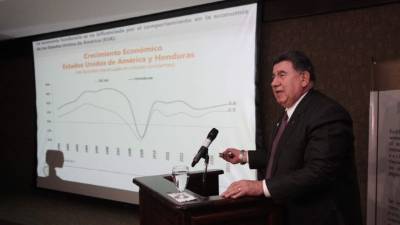 Manuel de Jesús Bautista, presidente del BCH. Foto: Andro Rodríguez.