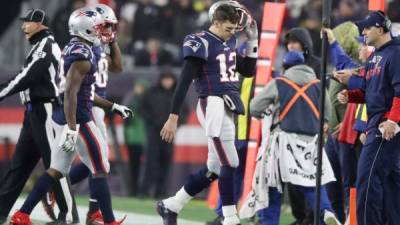 Los Patriots estaban en la Ronda de Comodines por primera vez desde 2009, cuando perdieron ante los Baltimore Ravens.