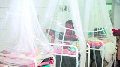 En el Hospital Escuela ya se han tomado medidas de seguridad en las salas de pediatría para proteger a los niños.