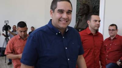 Nicolás Maduro Guerra, hijo del presidente venezolano, es uno de los constituyentes de la Asamblea chavista. EFE.