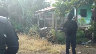 La policía guatemalteca allanó varias viviendas en busca de los supuestos secuestradores. Foto PNC.