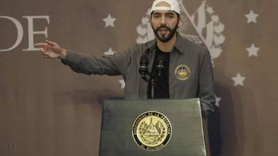 Nayib Bukele, presidente de El Salvador.