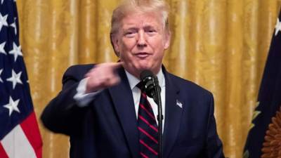 El presidente de Estados Unidos, Donald Trump.