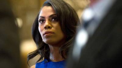 Omarosa divulgó varios audios que grabó en secreto en la Casa Blanca y que comprometen a Trump./AFP.