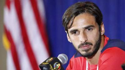 El jugador de la selección de fútbol de Costa Rica, Bryan Ruiz. EFE/Archivo.